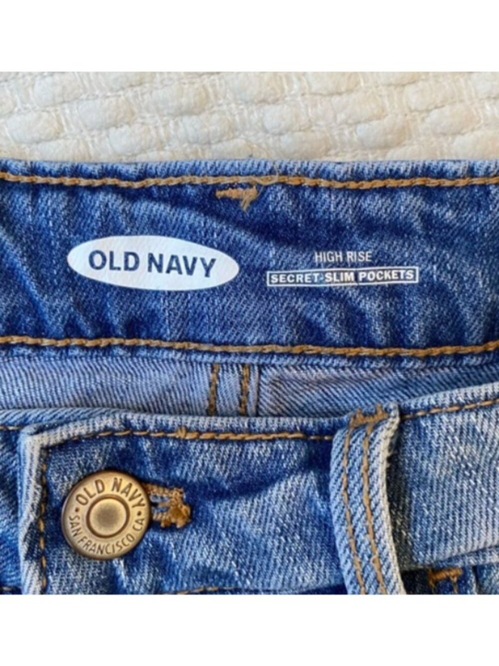 Bundle of 2 Pairs of Old Navy Denim Shorts Size 2 - Picture 5 of 15